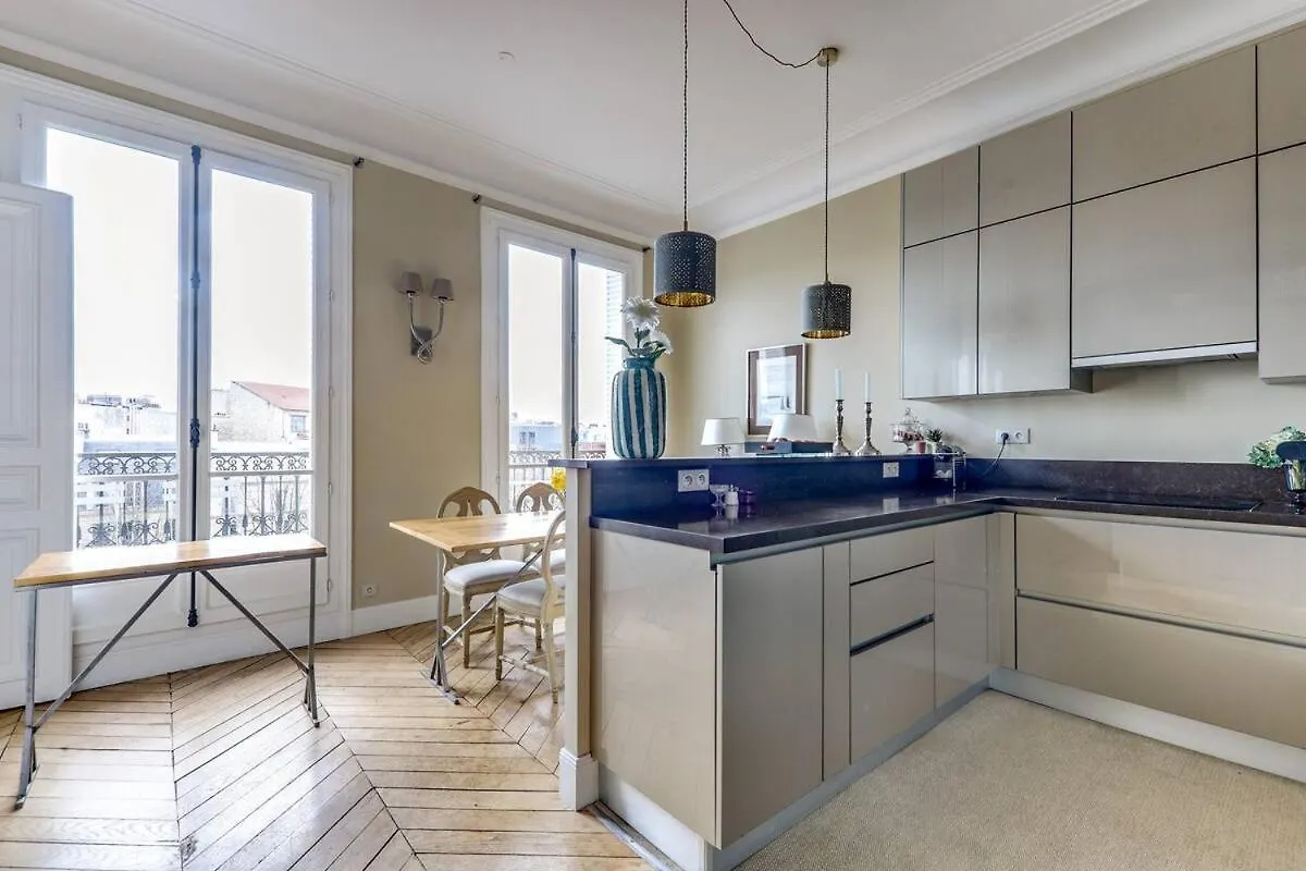 L'Ecrin - Lumineux Et Vues Splendides -Batignolles Appartement Parijs Frankrijk