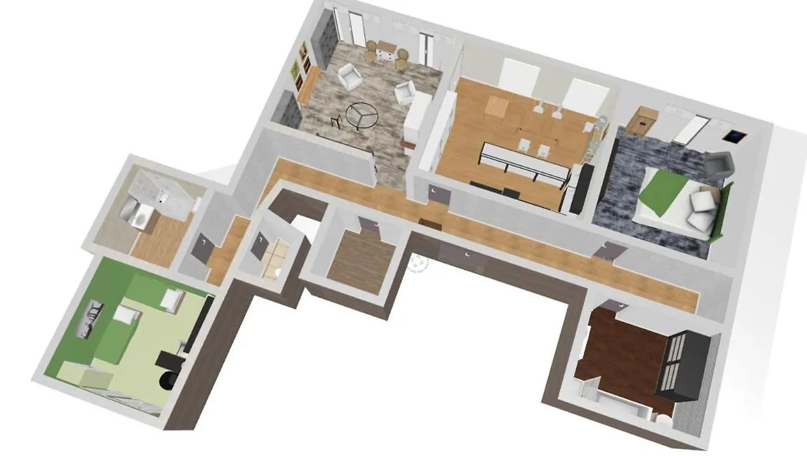 L'Ecrin - Lumineux Et Vues Splendides -Batignolles Appartement Parijs