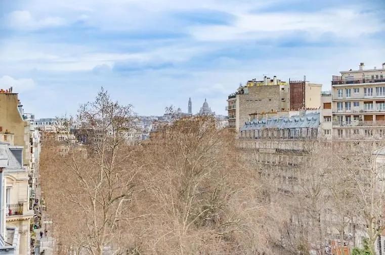 L'Ecrin - Lumineux Et Vues Splendides -Batignolles Apartment Paris 0*,